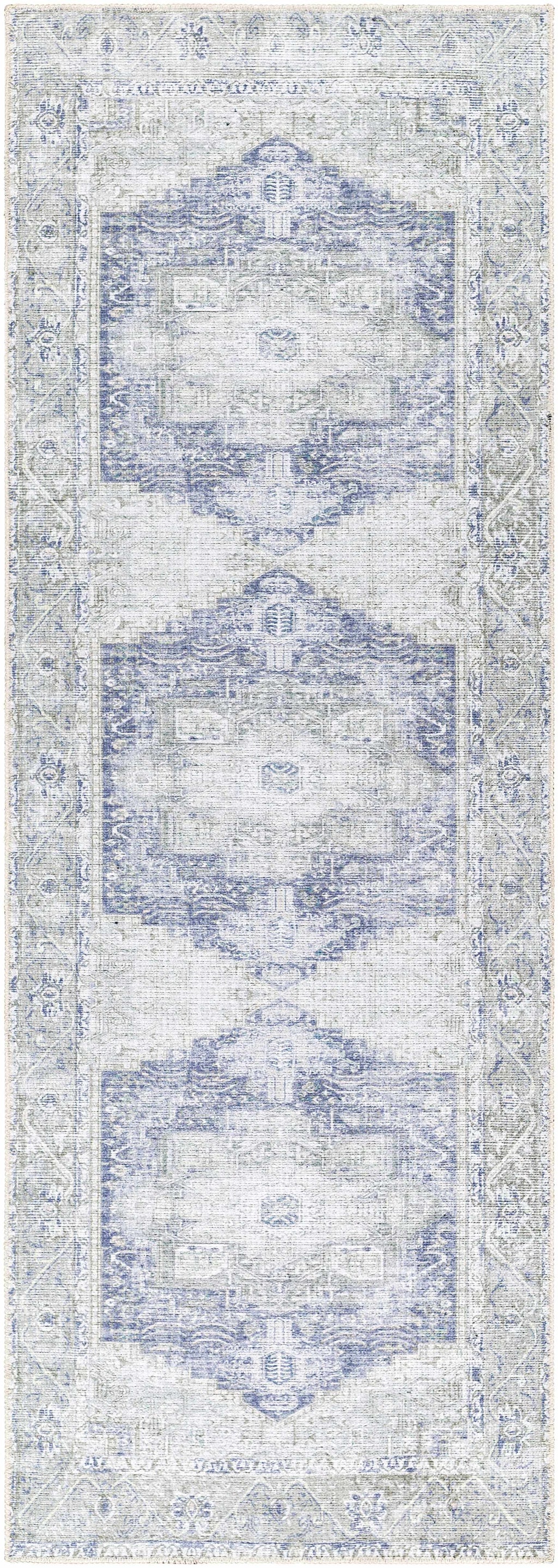 Rosman Olive Washable Area Rug - Decor Addict, LLC