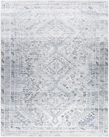 Barny Gray Washable Area Rug - Decor Addict, LLC