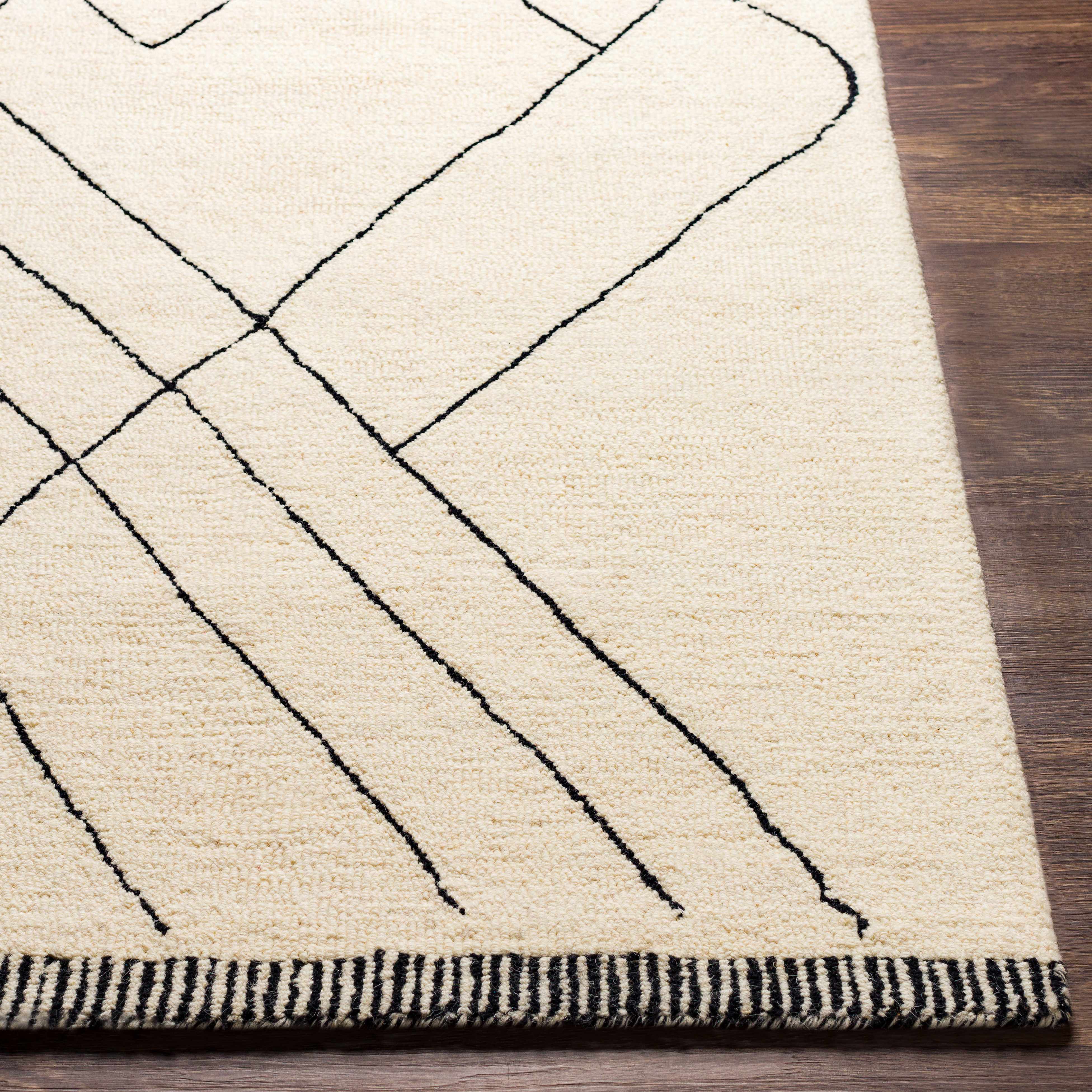 Alaca Wool Area Rug - Decor Addict, LLC
