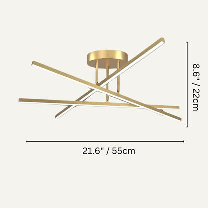 Arosh Ceiling Light - Decor Addict, LLC