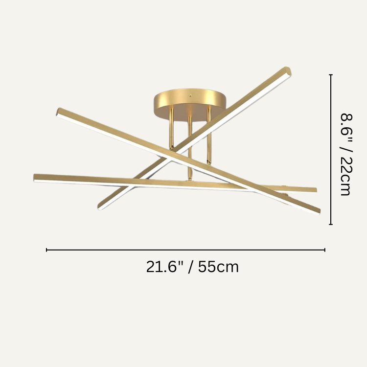 Arosh Ceiling Light - Decor Addict, LLC