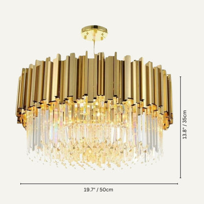 Astralis Round Chandelier - Decor Addict, LLC