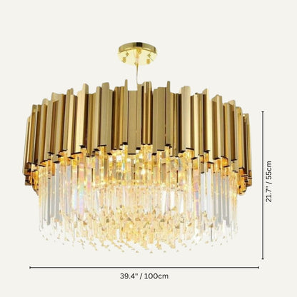Astralis Round Chandelier - Decor Addict, LLC