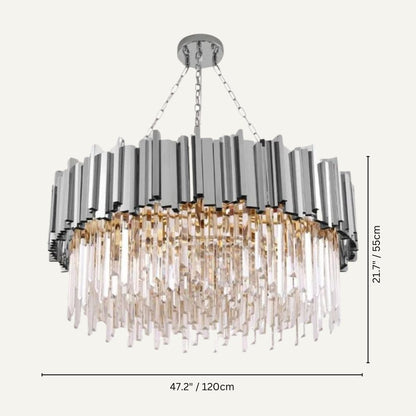 Astralis Round Chandelier - Decor Addict, LLC