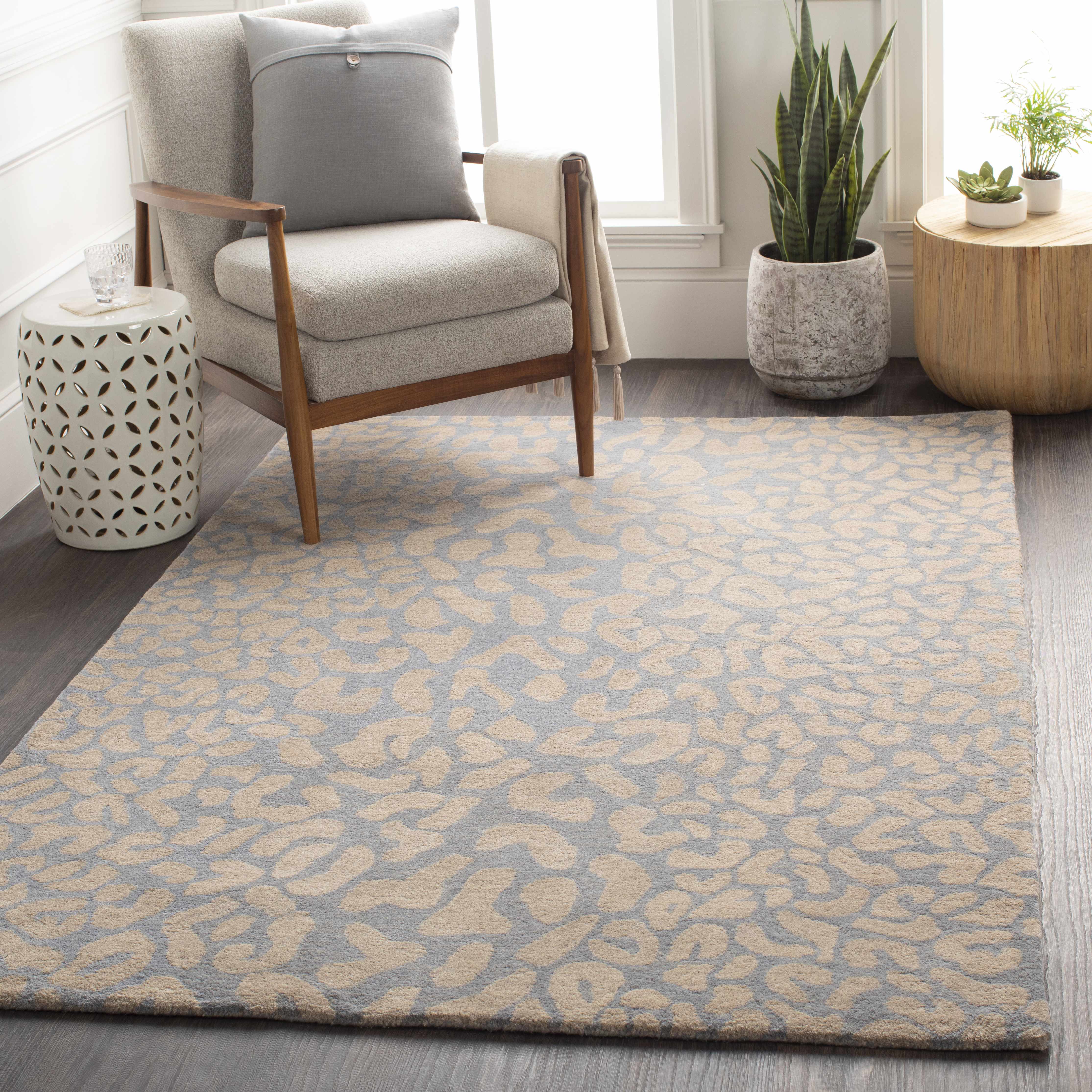 Curwensville Leopard Print Area Rug - Decor Addict, LLC