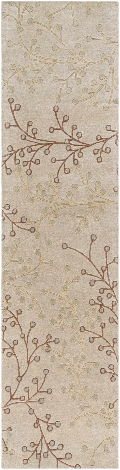 Elsu Beige&Gray Wool Rug - Decor Addict, LLC