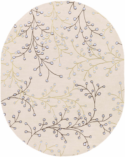 Elsu Beige&Gray Wool Rug - Decor Addict, LLC