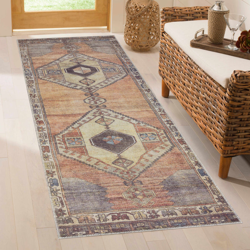 Medinah Washable Runner & Area Rug - Decor Addict, LLC