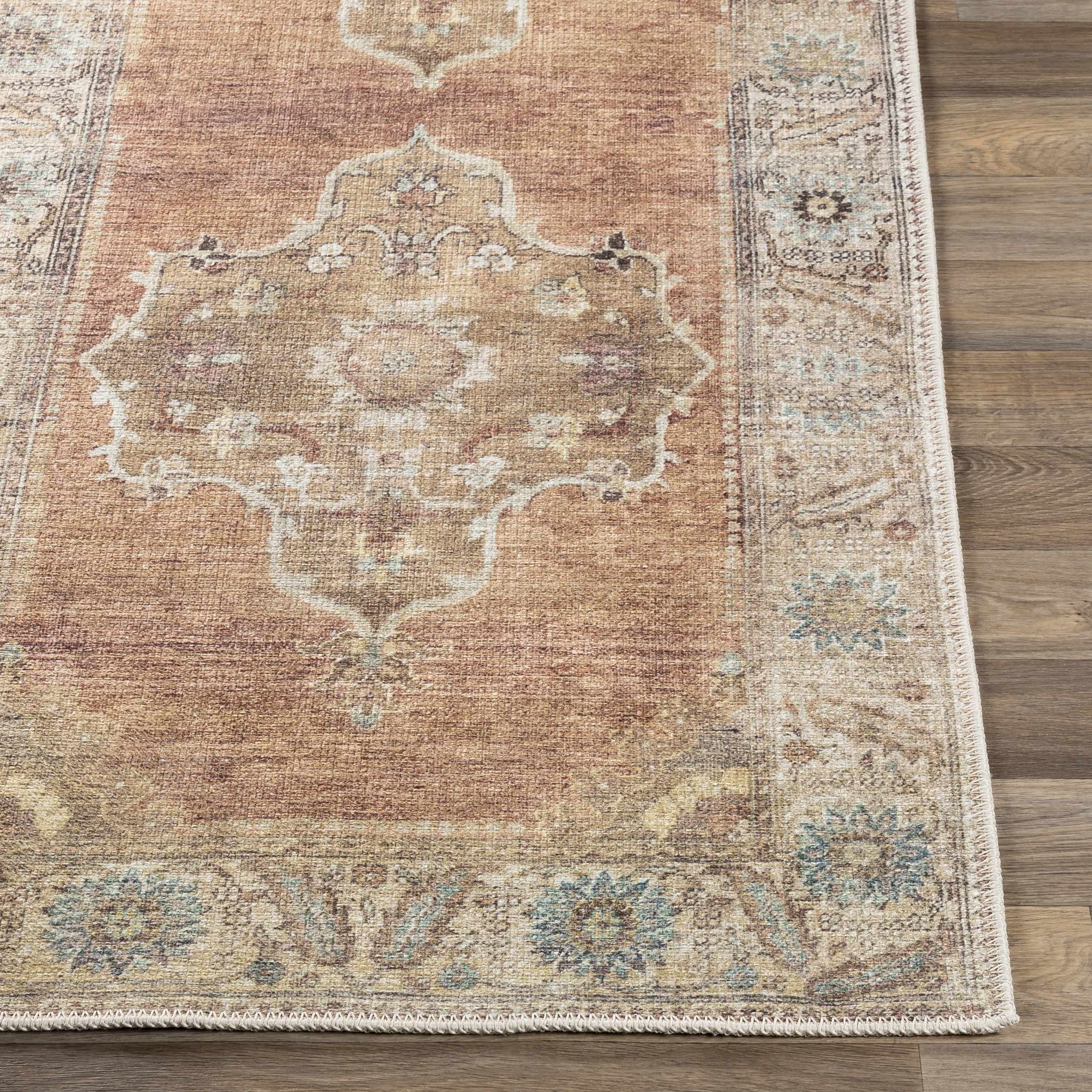 Powhatan Washable Thin Rug - Decor Addict, LLC