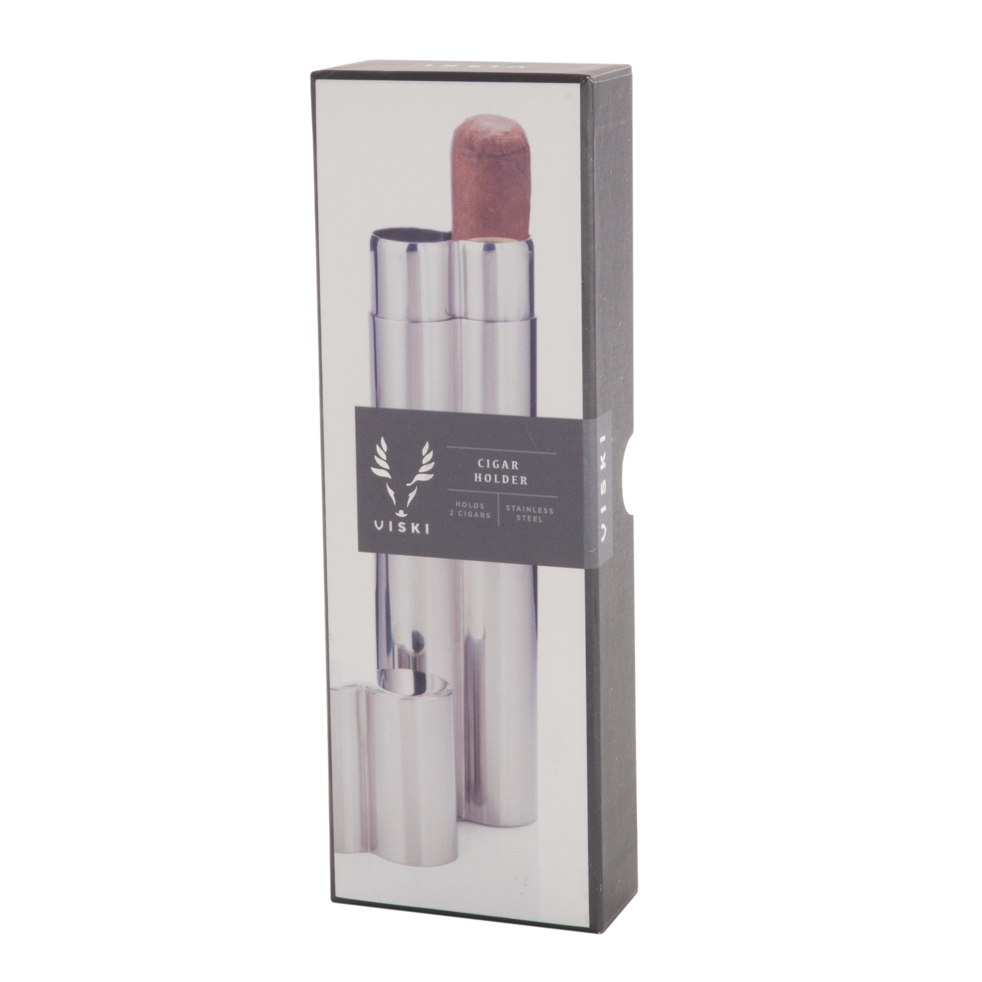 Stainless Steel Cigar Holder - Decor Addict, LLC