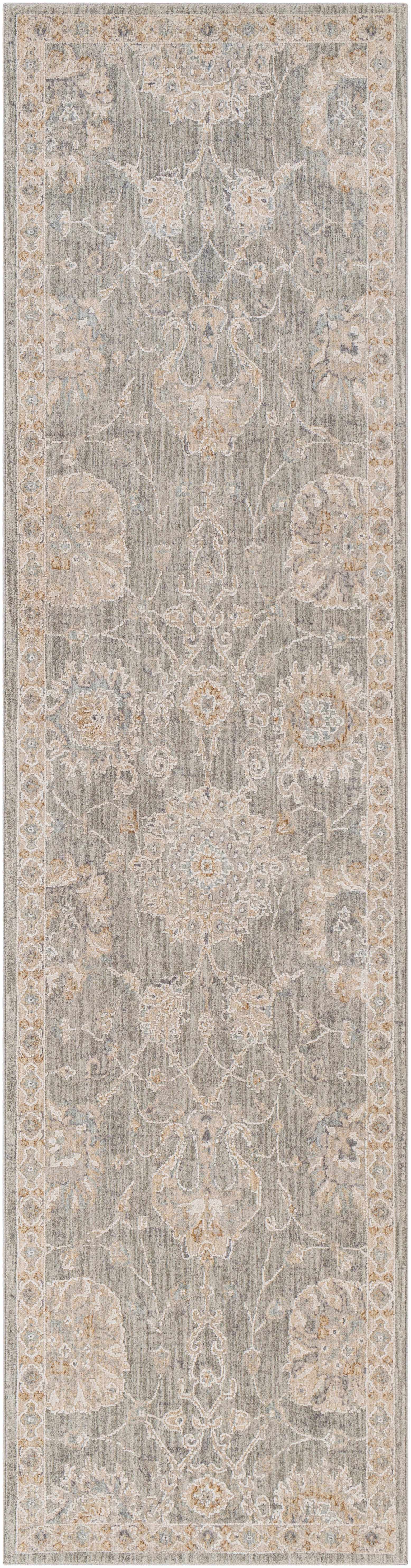 Monterey Gray Persian Rug - Decor Addict, LLC