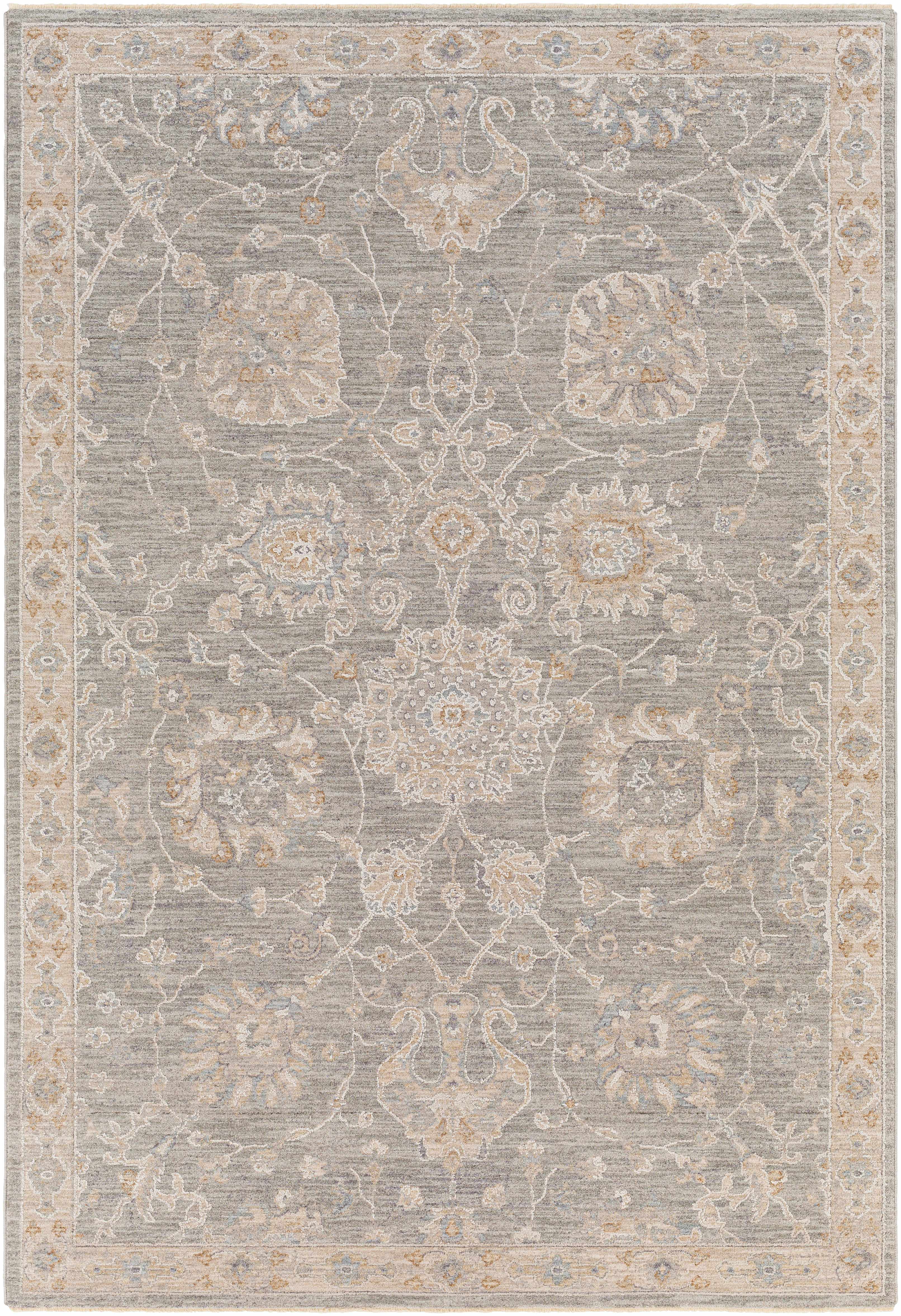Monterey Gray Persian Rug - Decor Addict, LLC