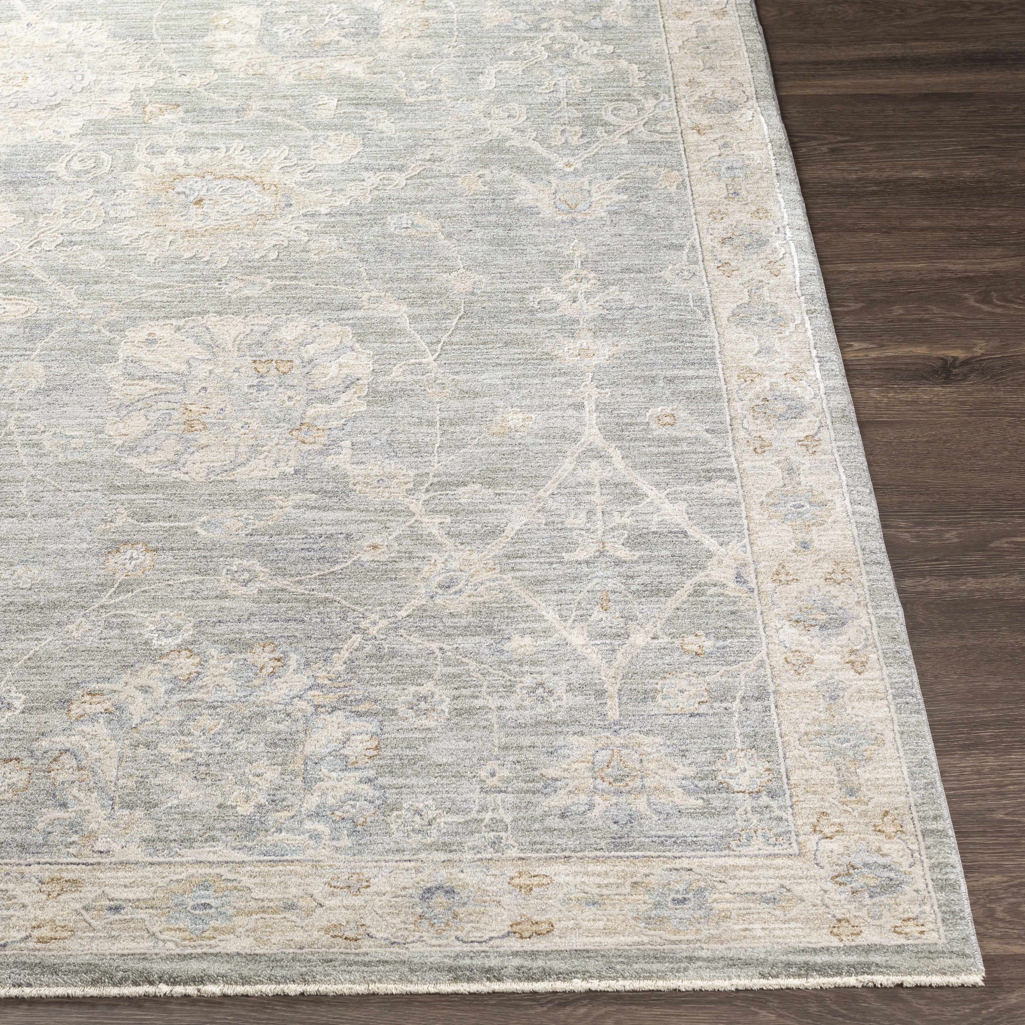 Monterey Gray Persian Rug - Decor Addict, LLC