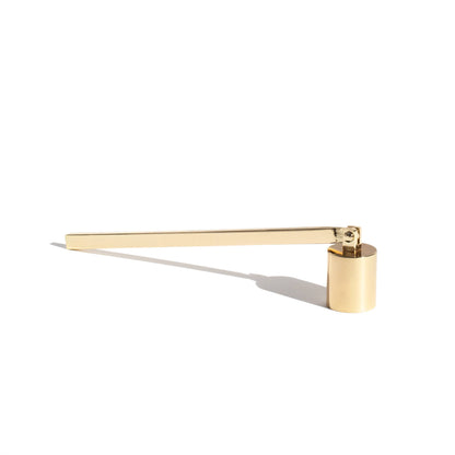 Gold Candle Snuffer – Elegant Finishing Touch for Candle Rituals - Decor Addict, LLC