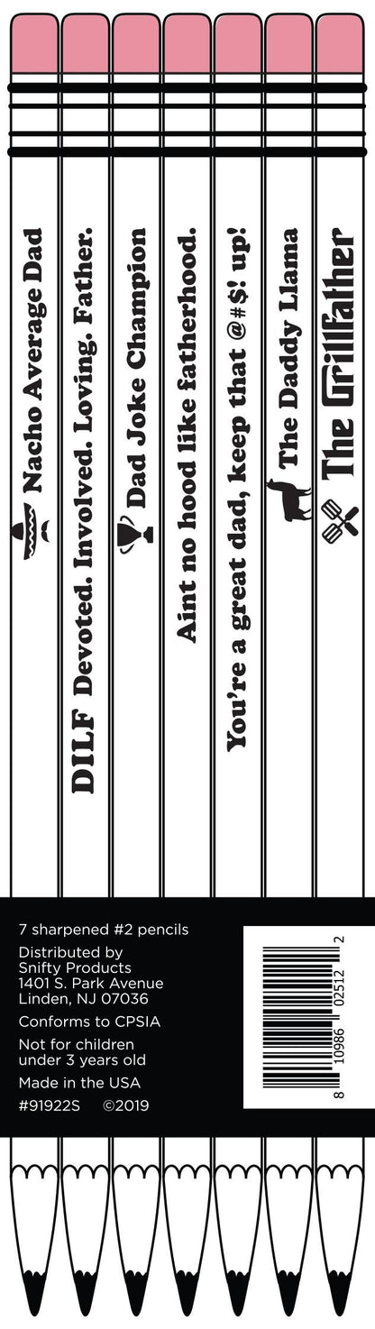 BEST DAD EVER PENCIL SET - Decor Addict, LLC