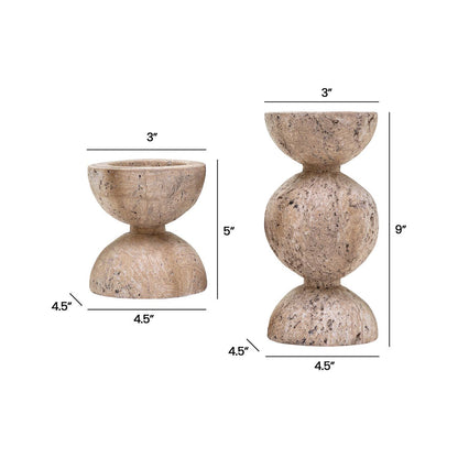 Alodia Candleholders -Set 2