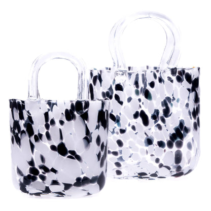 UK: Dalmatian Handbag Vase: Large - Decor Addict, LLC