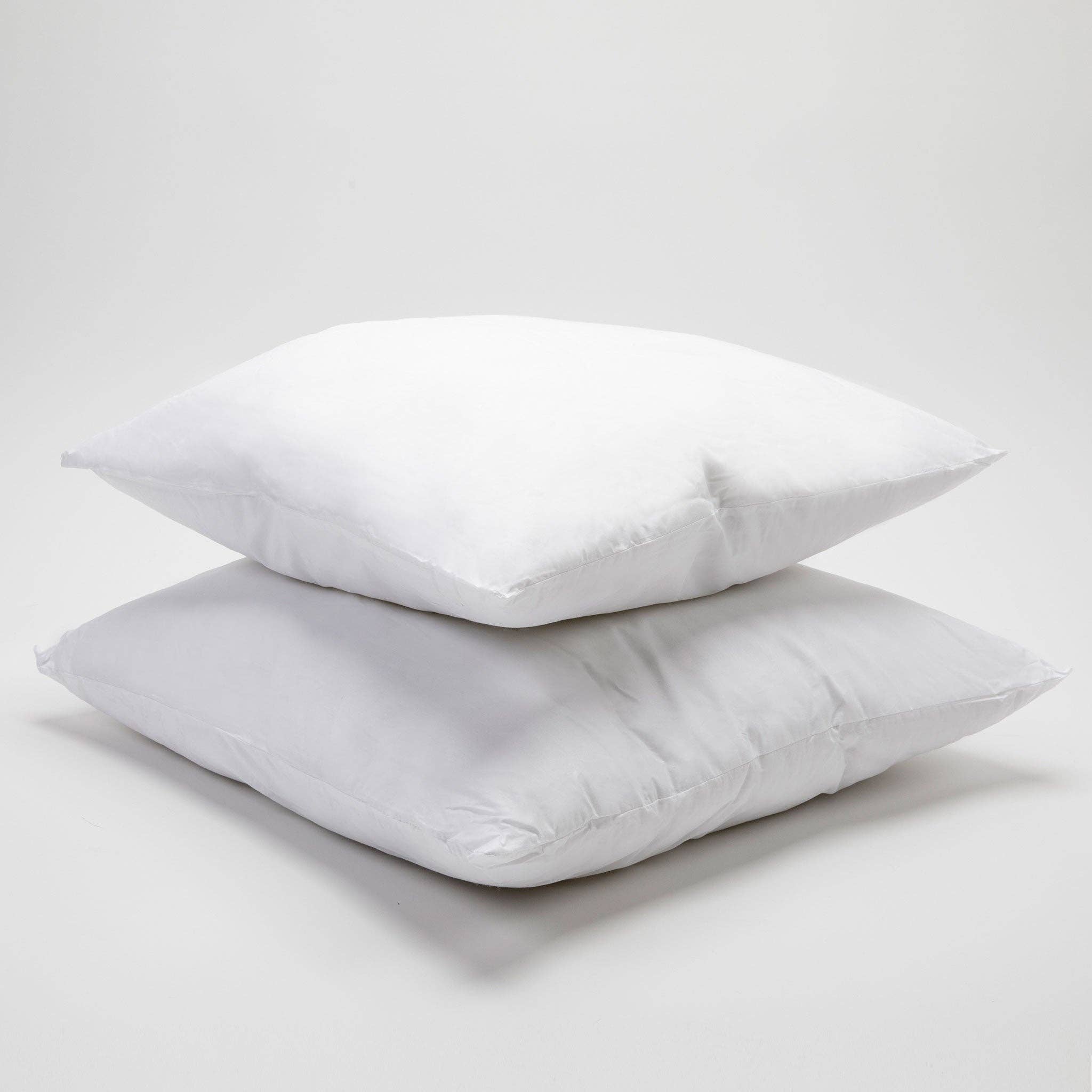 Down Feather Throw Pillow Insert: 24" x 24" - Decor Addict, LLC
