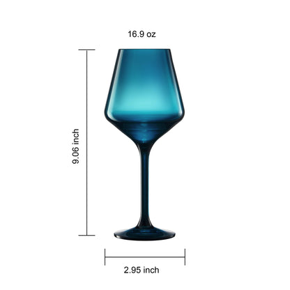 Plastic Acrylic Unbreakable Stemmed Wine Glasses, Set of 12 - Decor Addict, LLC