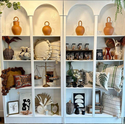 White terracotta jar. - Decor Addict, LLC