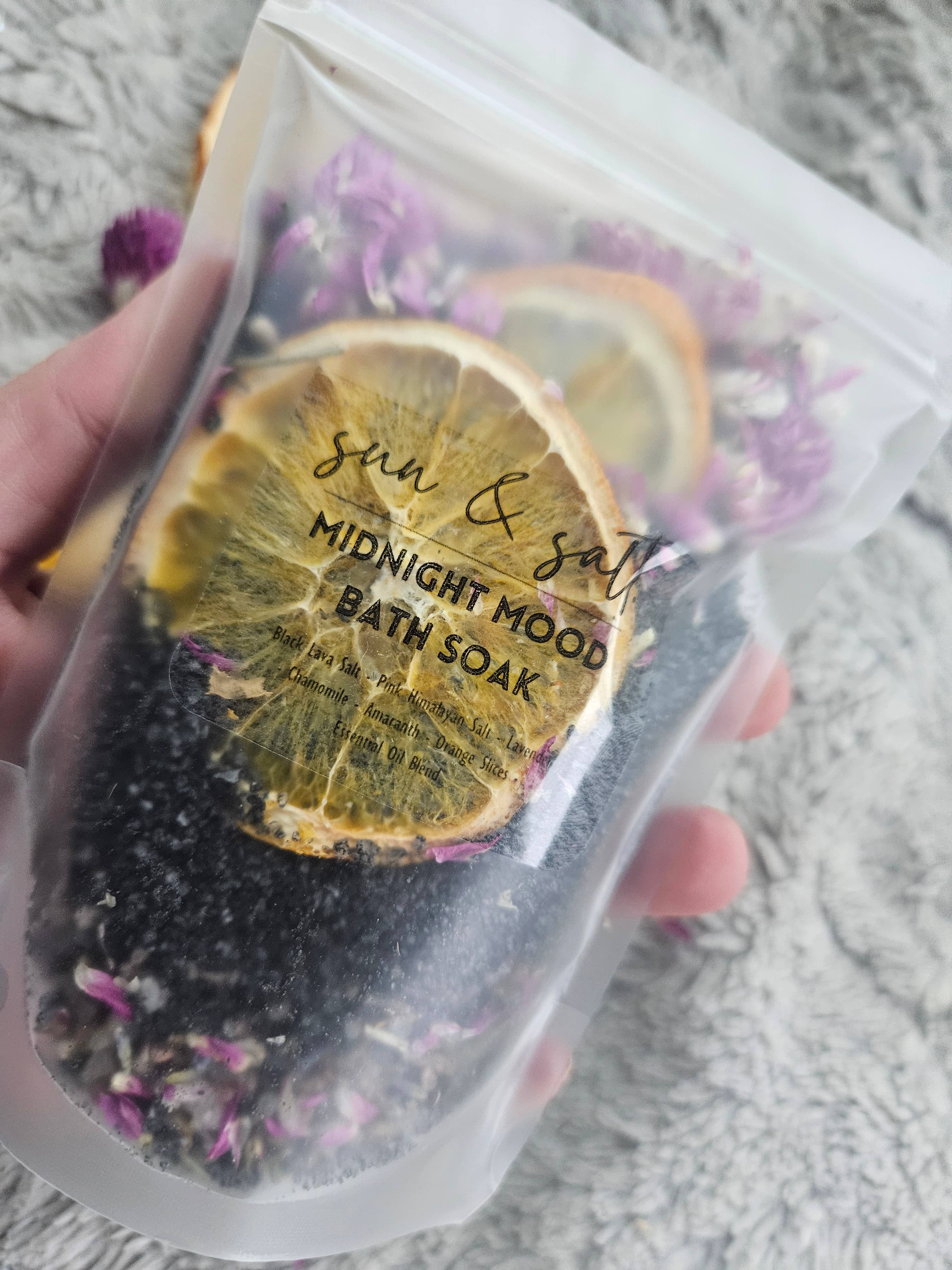 Midnight Mood Bath Soak - Natural Bath Salt - Decor Addict, LLC