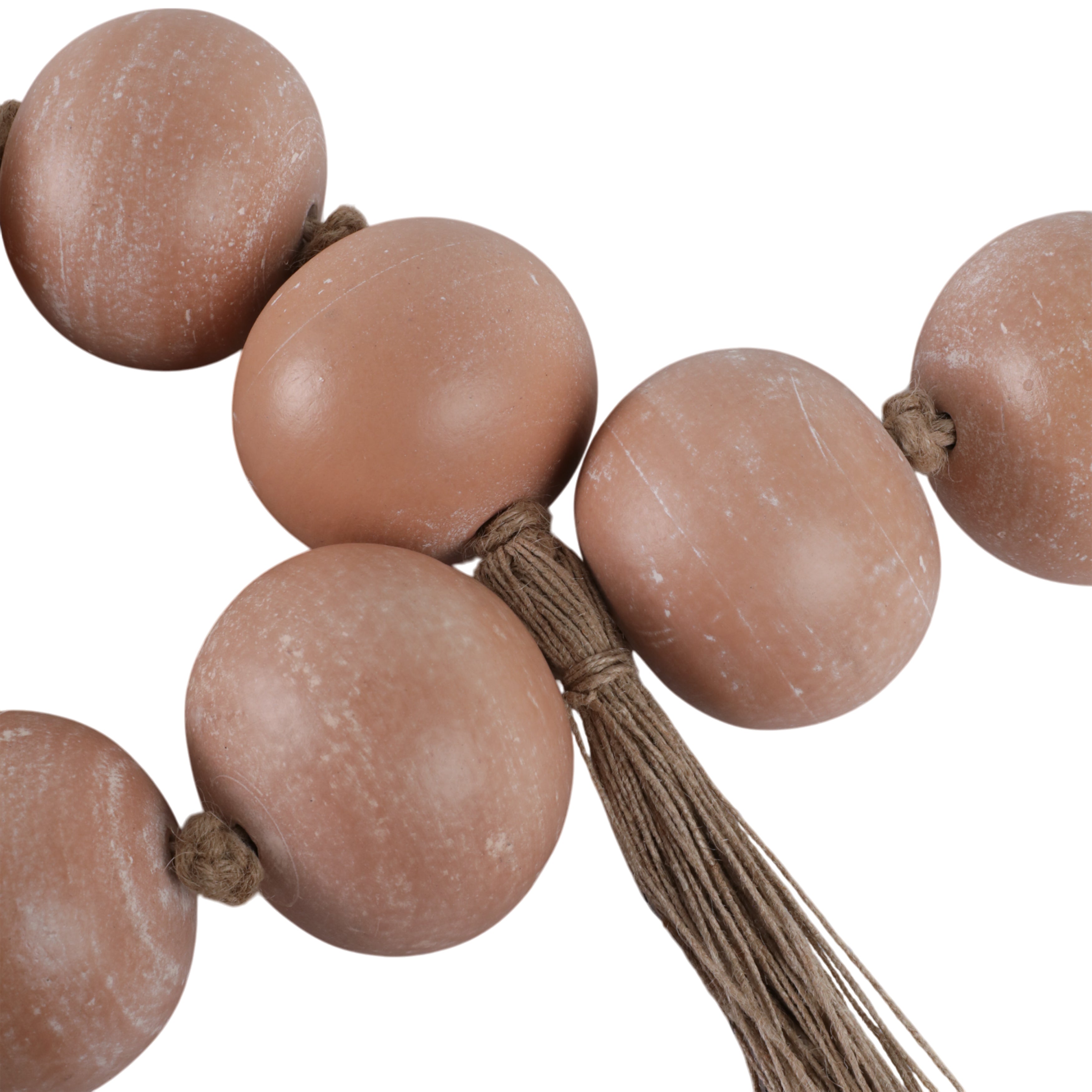 44x3" Terracotta, Bead Garland - Decor Addict, LLC