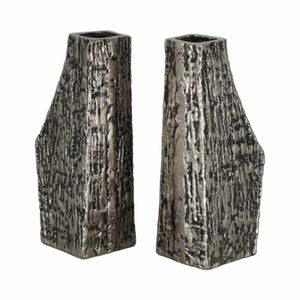 Whittier Metal Bookends, Black (Set of 2)