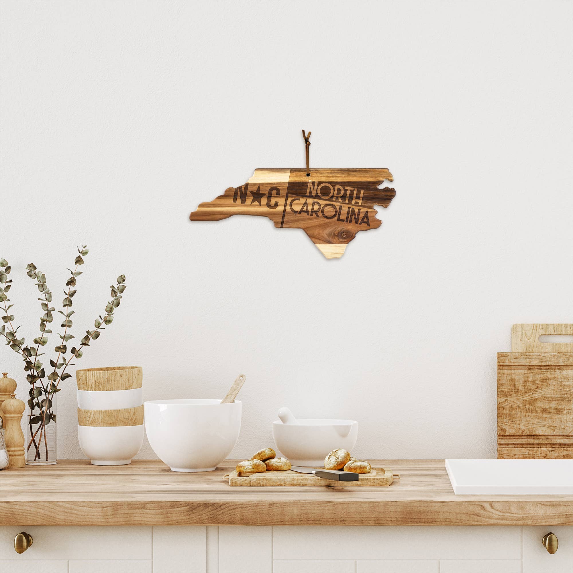 Rock & Branch® Origins Series North Carolina Serving Board - Decor Addict, LLC