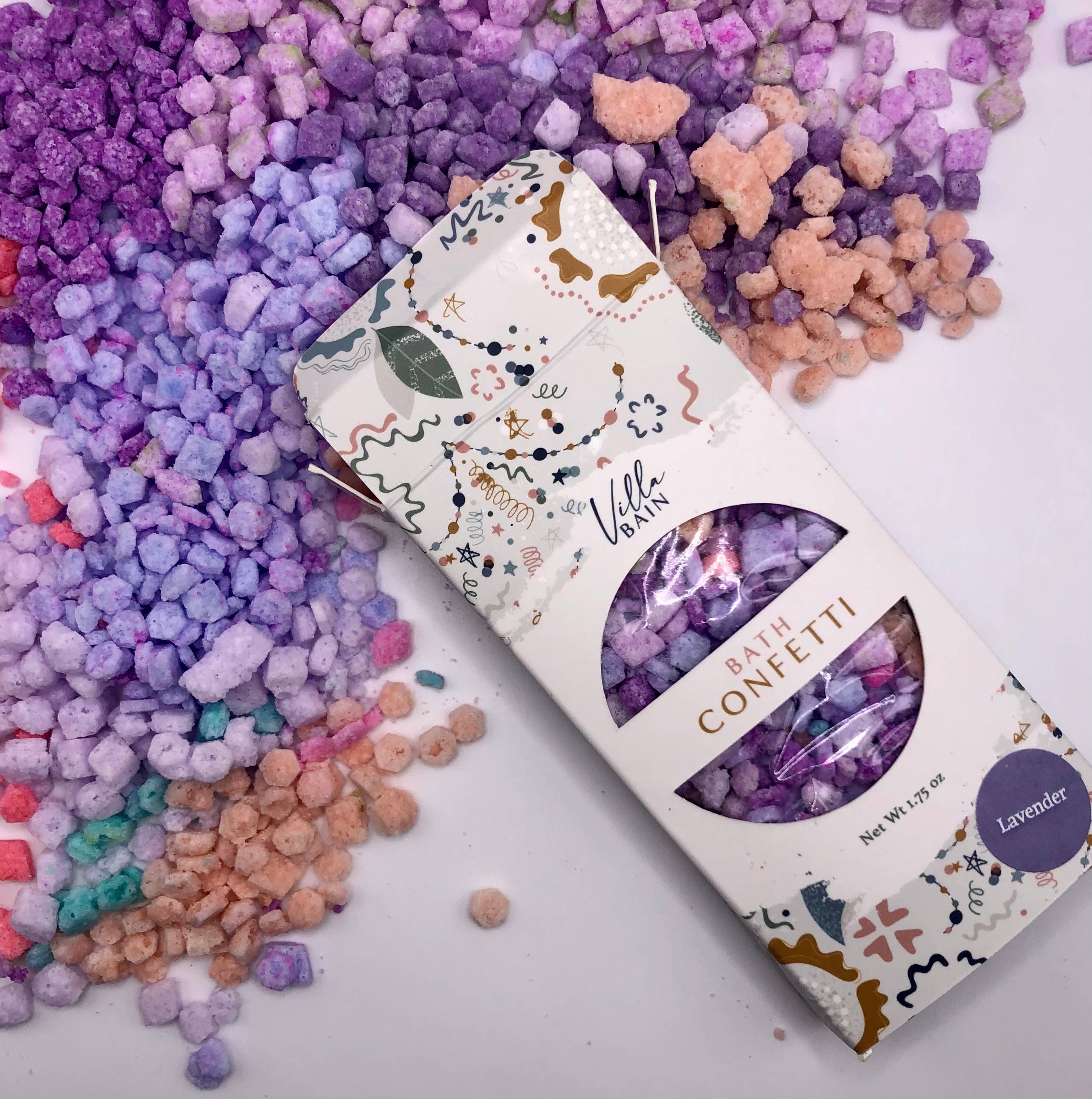 Lavender Bath Confetti - Decor Addict, LLC