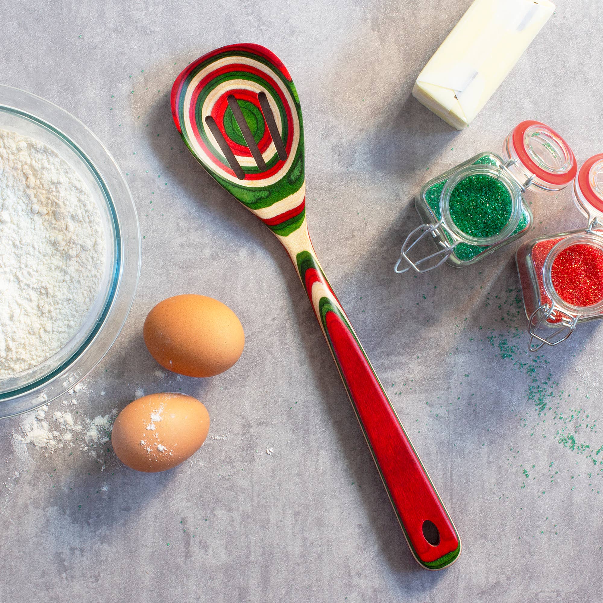 Baltique North Pole Collection Slotted Cooking Spoon - Thumbnail 3