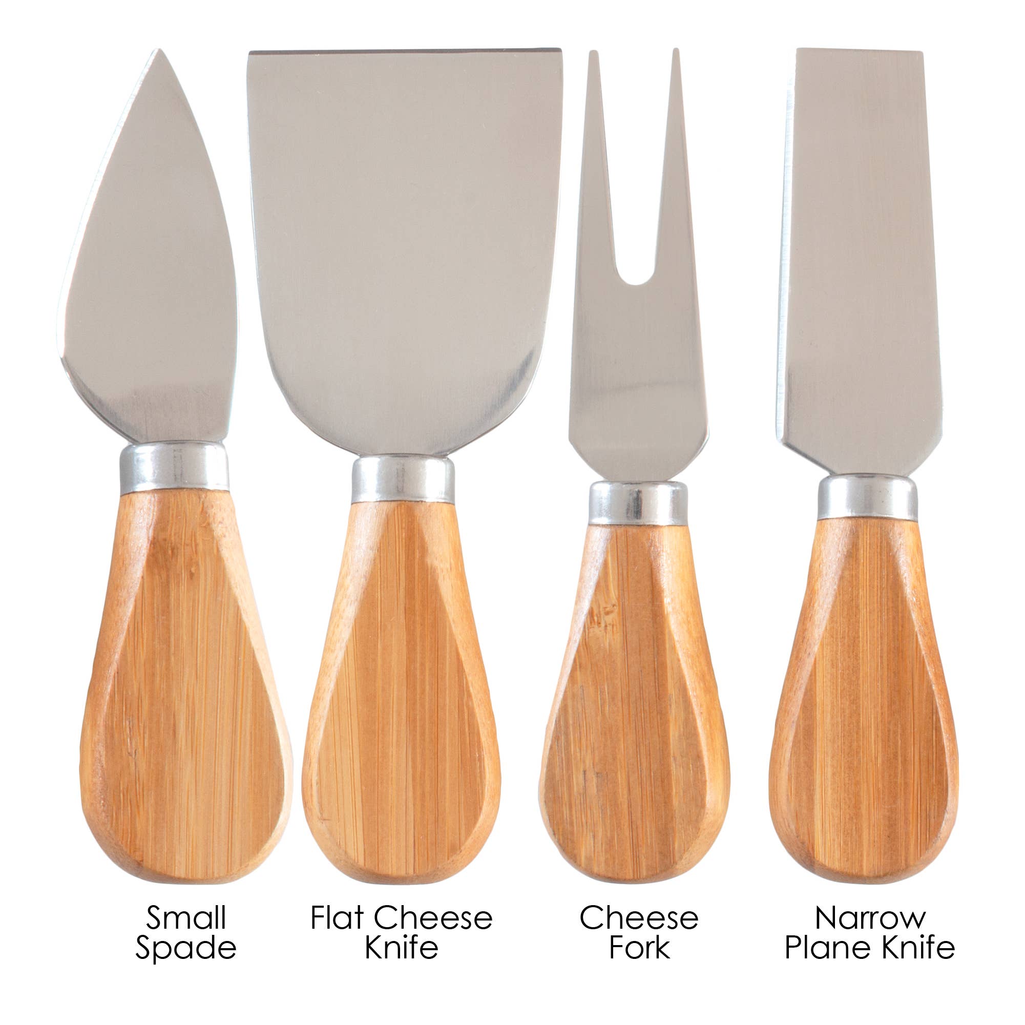 4-Piece Cheese Tool Set - Decor Addict, LLC