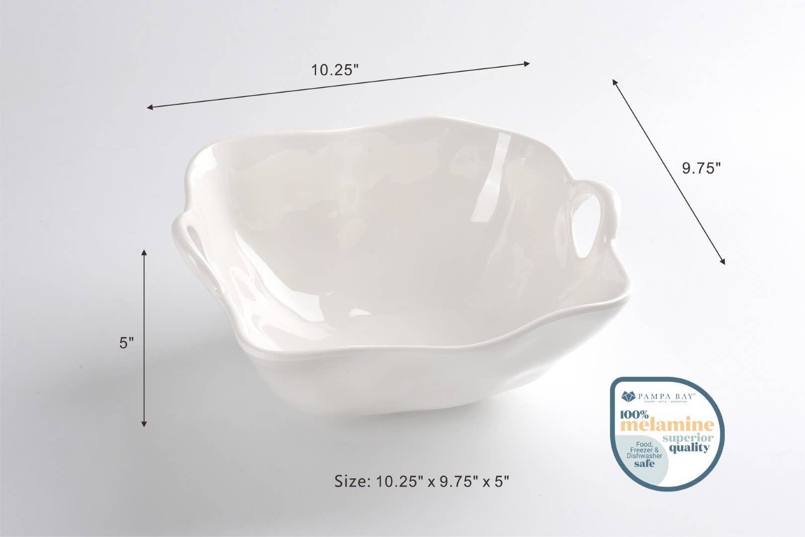 Large Bowl in Shatterproof Melamine - Decor Addict, LLC