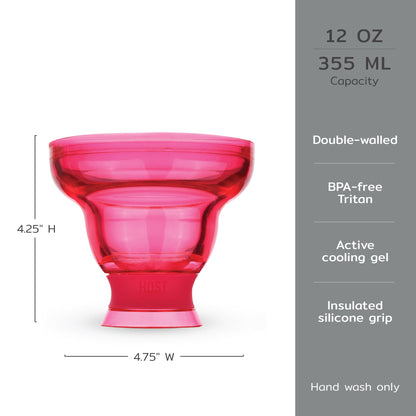 Margarita FREEZE™ in Punch Pink, Set of 2 - Decor Addict, LLC