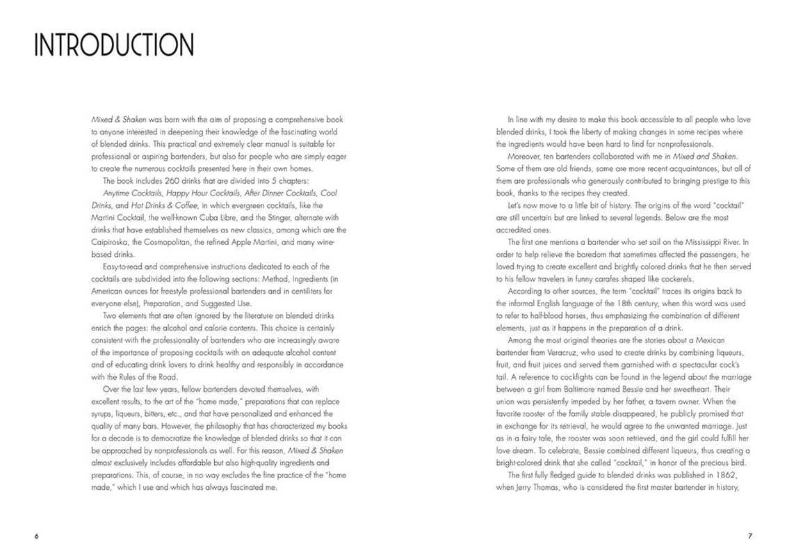 Mixed & Shaken by Gianfranco Di Niso: Hardcover; 304 pages / English - Decor Addict, LLC