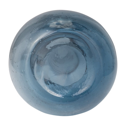 Glass, 20" Vase Blue - Decor Addict, LLC