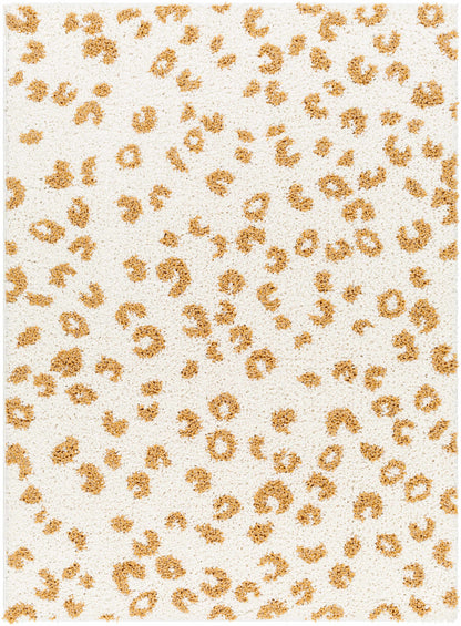 Altin Leopard Print White Area Rug - Decor Addict, LLC