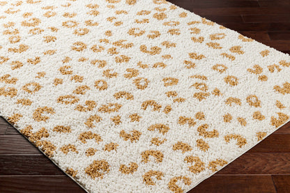 Altin Leopard Print White Area Rug - Decor Addict, LLC
