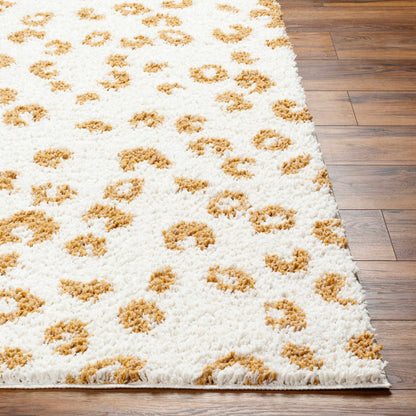 Altin Leopard Print White Area Rug - Decor Addict, LLC