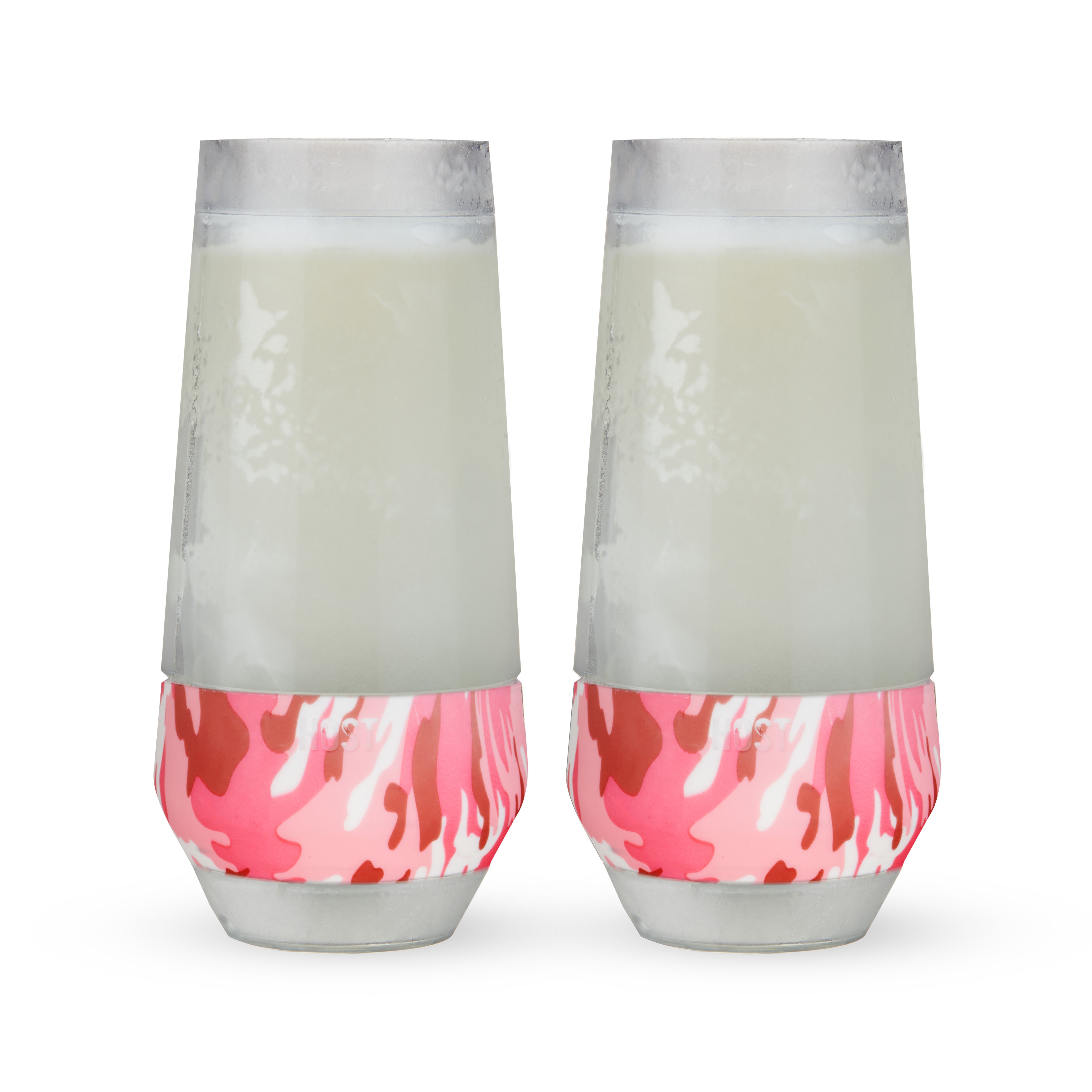 Champagne FREEZE™ in Pink Camo, Set of 2 - Decor Addict, LLC