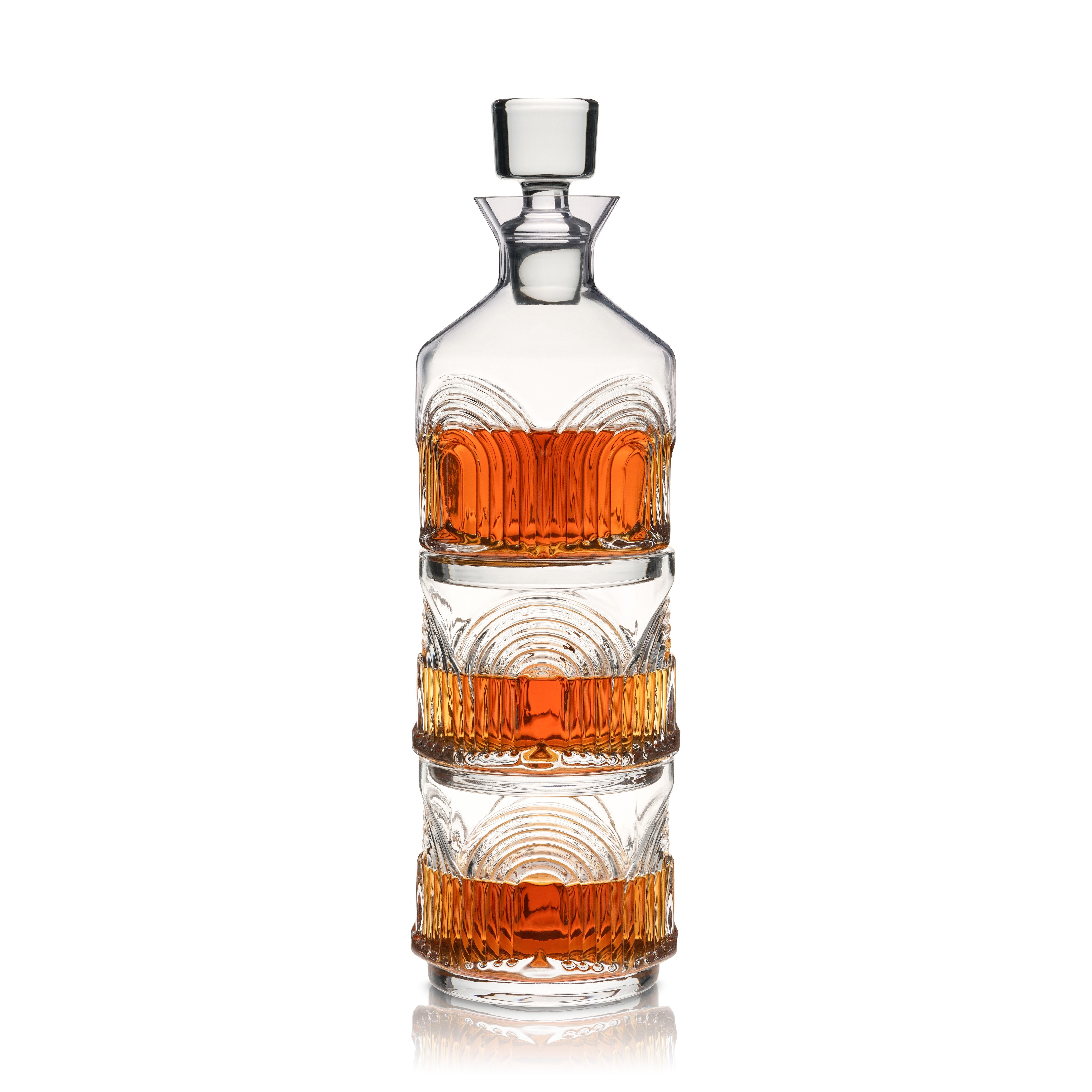 Beau Stacking Decanter Set - Decor Addict, LLC