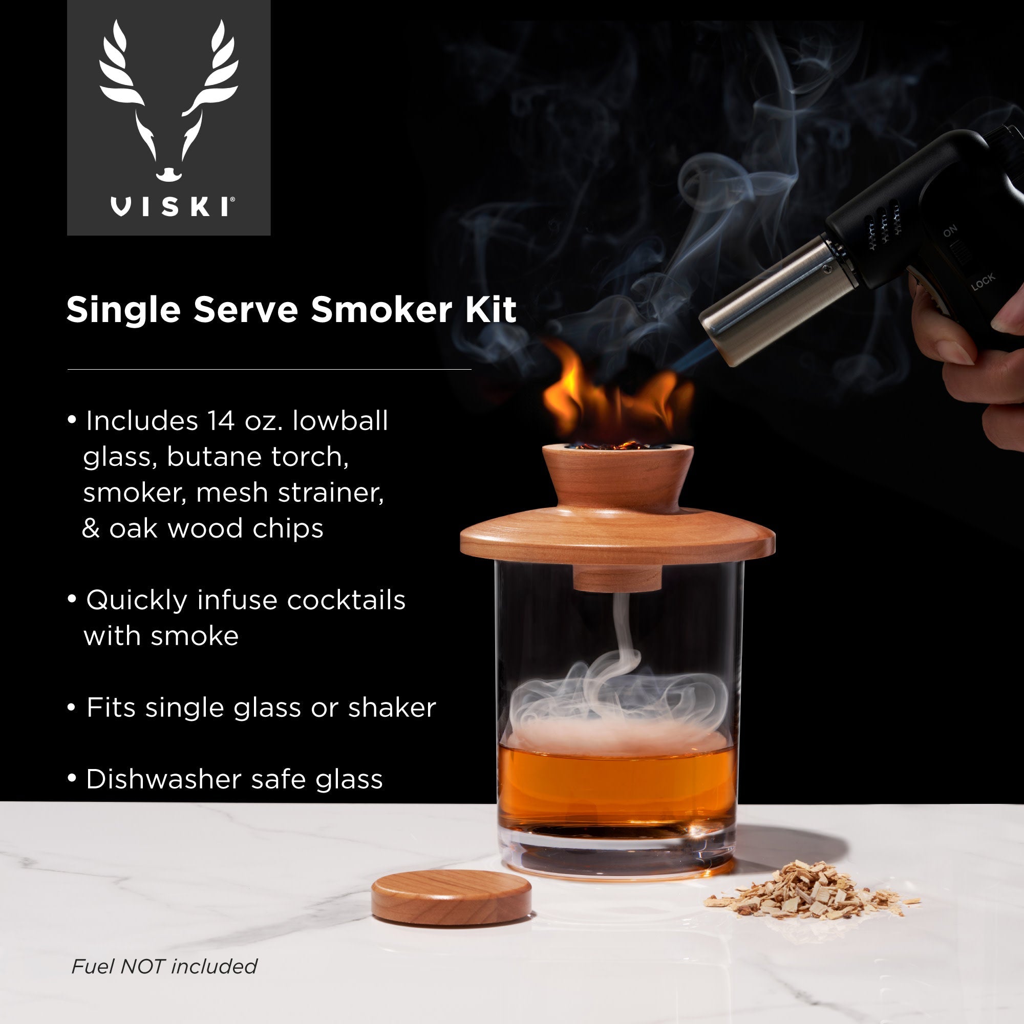 Alchemi Single Serve Smoked Cocktail Kit - Decor Addict, LLC
