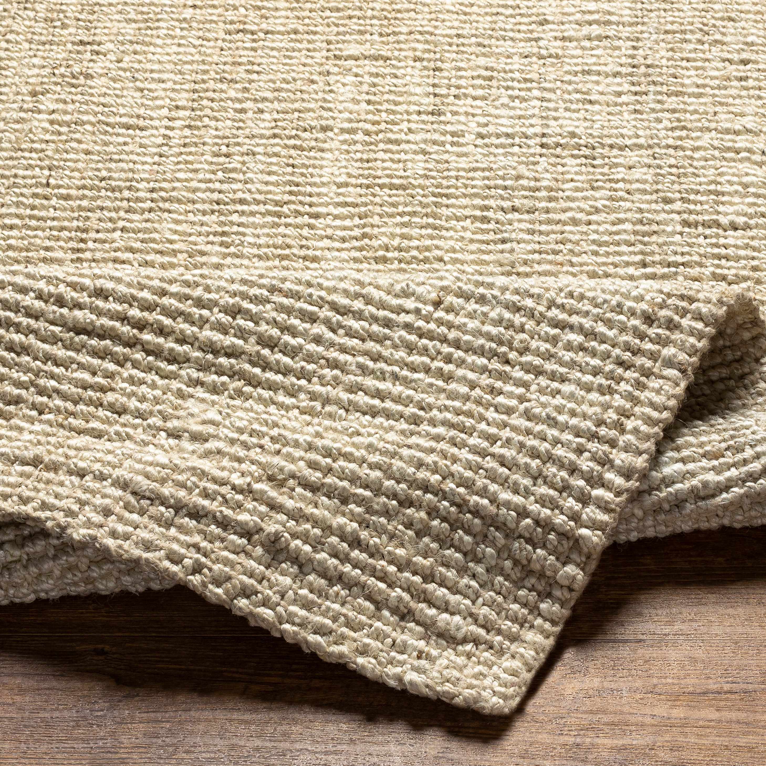 Ambel Cream Jute Rug - Decor Addict, LLC