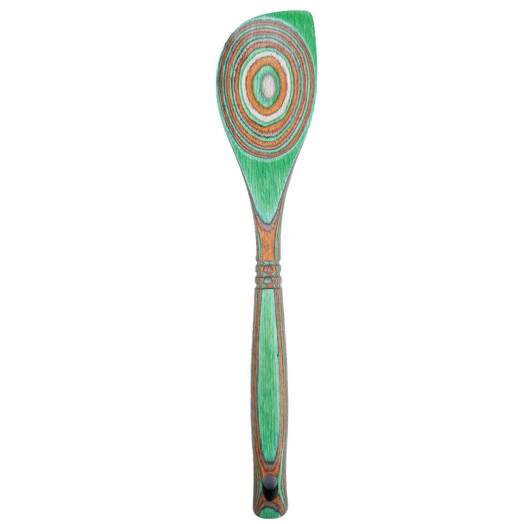 12" Mint Pakka Corner Spoon