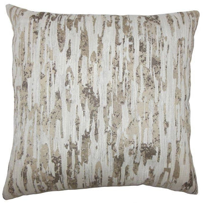 Savoy Throw Pillow: Alabaster / 26" x 26" - Decor Addict, LLC