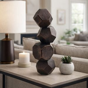 22" Lyon Bronze Sphere Statuary
