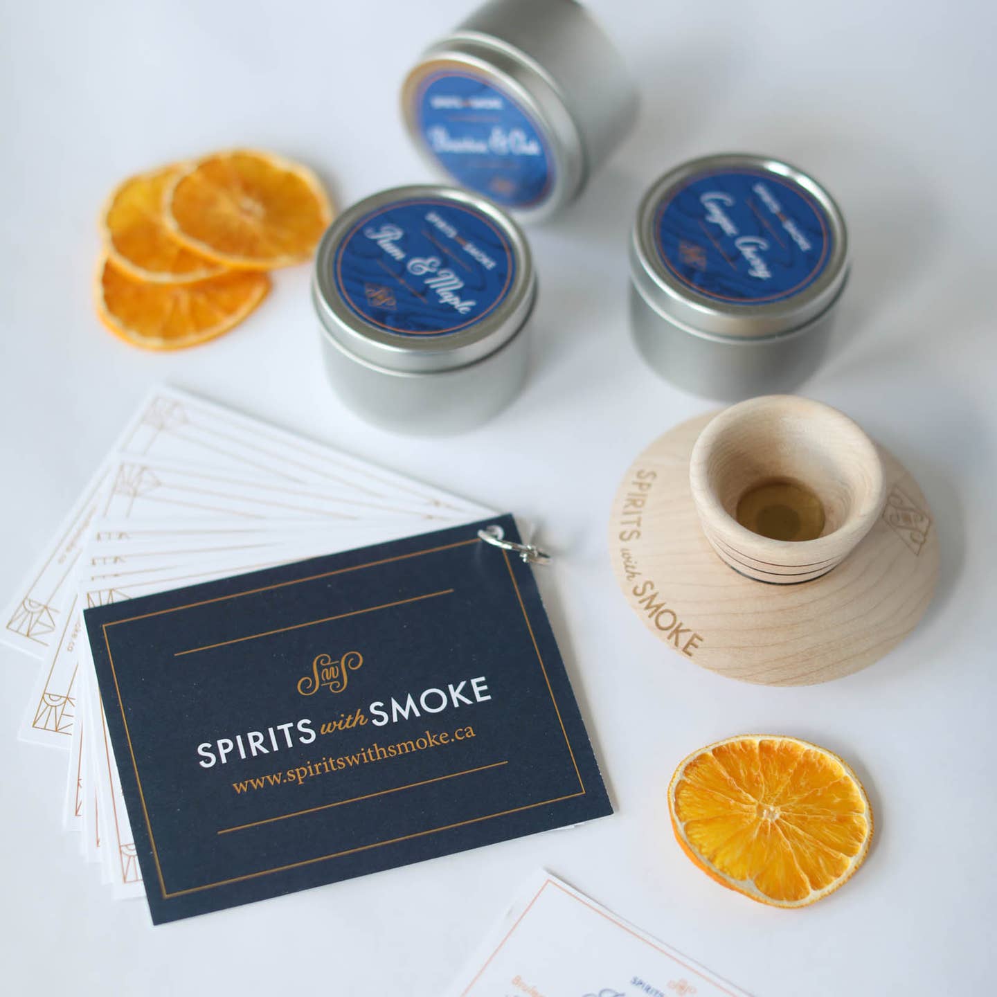 Smoking Saucer Set / Drink Smoke Top - Thumbnail 3