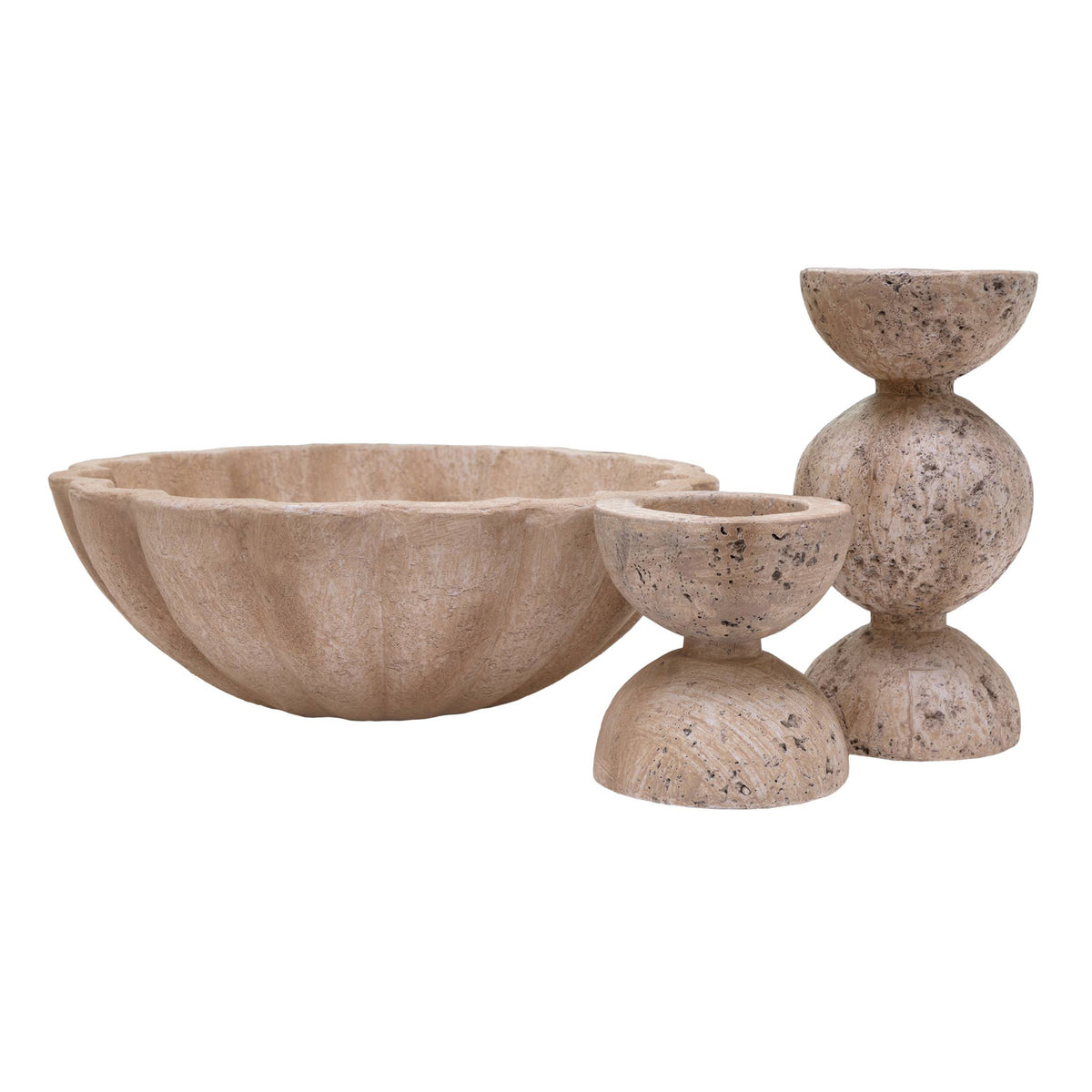 Alodia Candleholders -Set 2