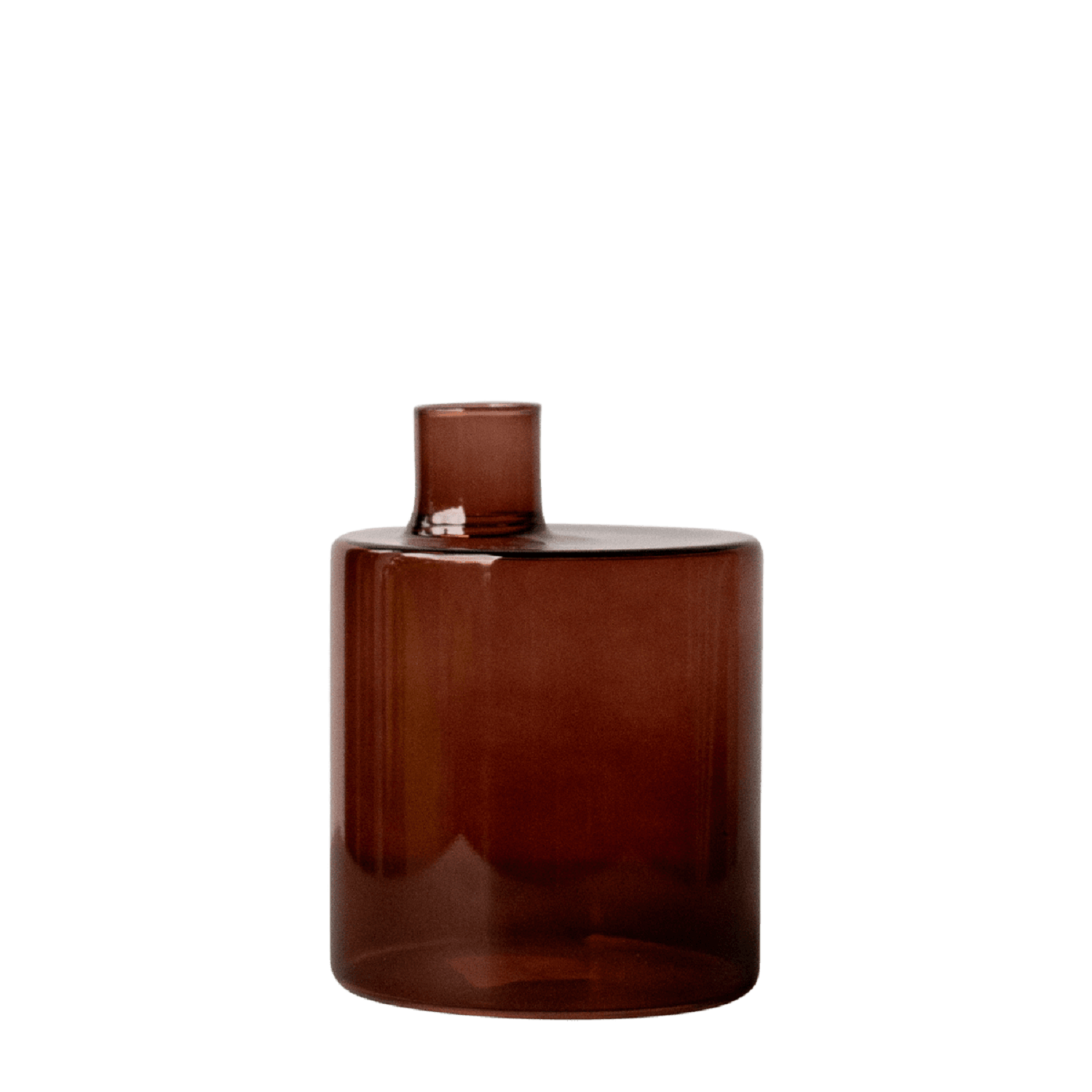 Pipe Dark Red Large: Red / GLASS - Decor Addict, LLC