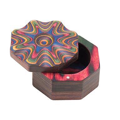 3.5" x 2" Rainbow Pakka Salt Cellar