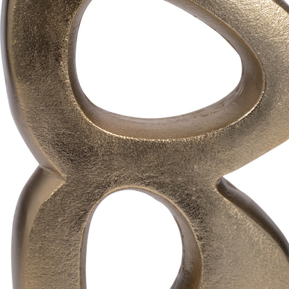 Metal, 15" Abstract Vase, Gold - Decor Addict, LLC